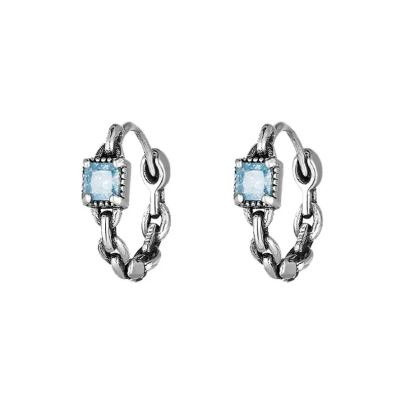 PUENTE 999 Fine Silver Earrings Women's-0