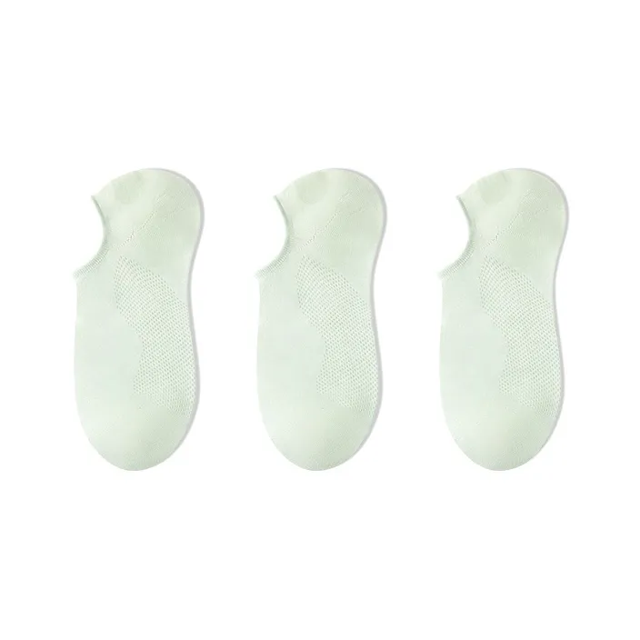 Moremoli No Show Socks Women's 3 Pack-5