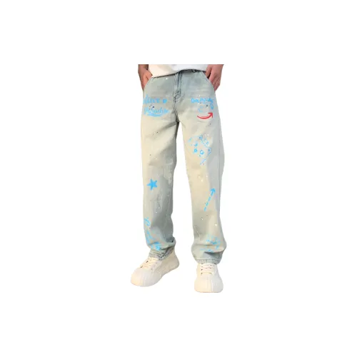 FUERZA Jeans Unisex Light Blue