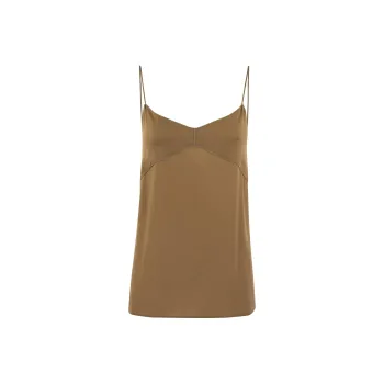 Fabiana Filippi Bead detail Crepe Top