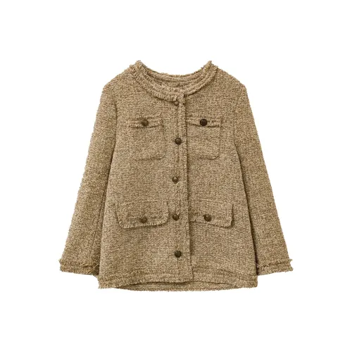 Eggka Jackets Coats Women's Champagne