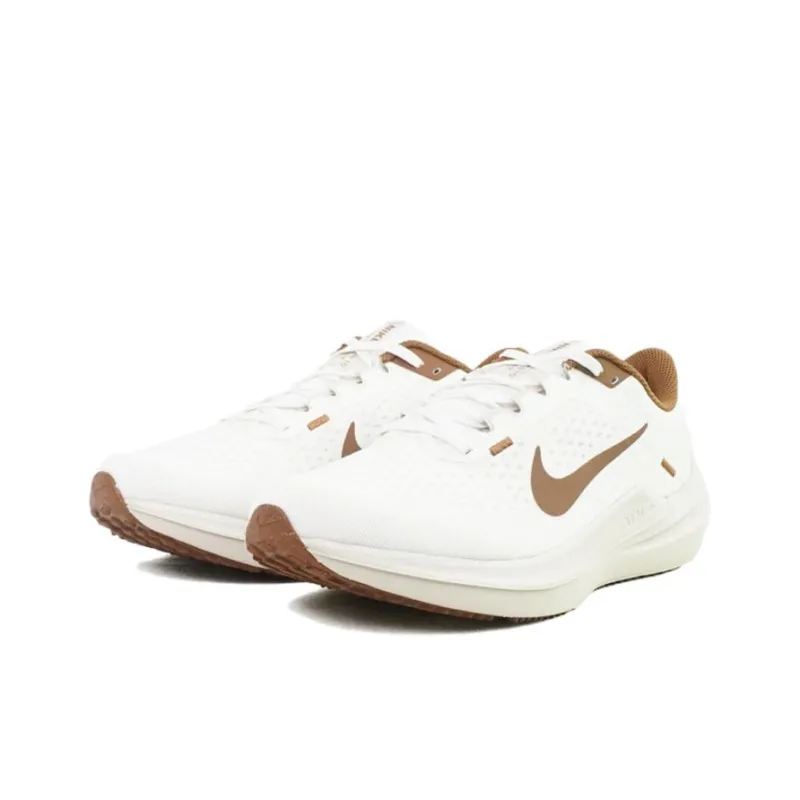 Nike Air Winflo 10 Anti Slip Wear Resistant Low Top Casual Running Shoes Men's White-2
