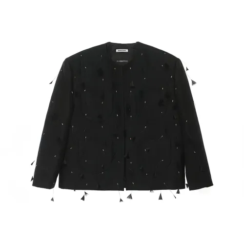 PushBUTTON Jackets Women's Black