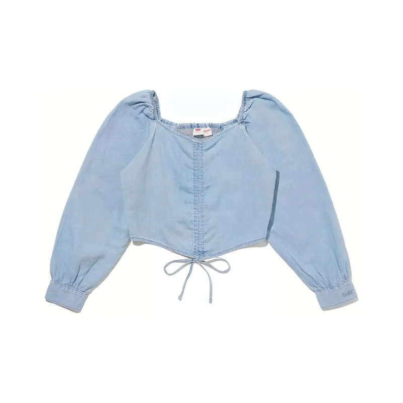 Levis Shirts Women's Indigo-0