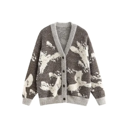 Initial Language Knitwear Women's Camel