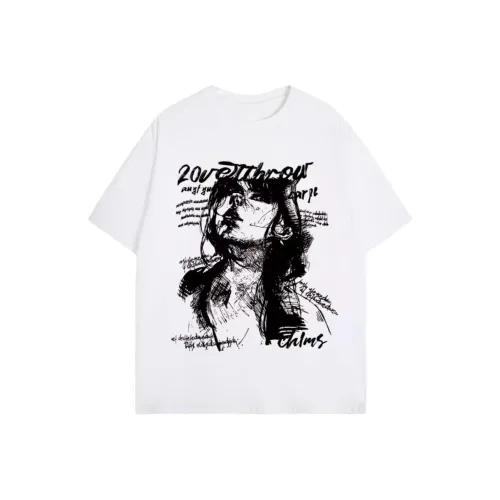 DOKZB T Shirts Women's White