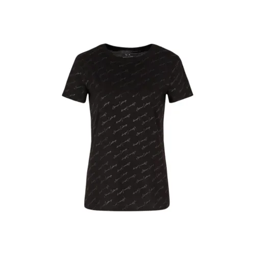 ARMANI EXCHANGEAE T Shirt Women's Black