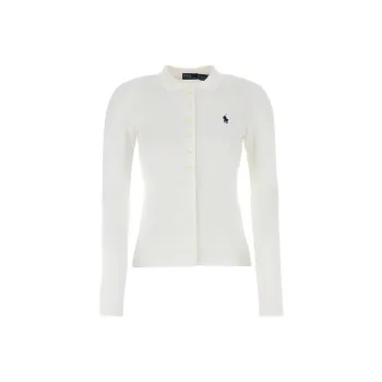 Polo Ralph Lauren Long Sleeve Polo Shirt White