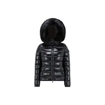 Moncler Down Jacket Winter Women's Black