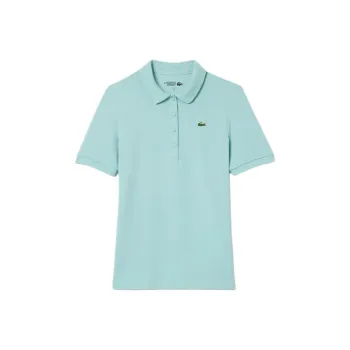 LACOSTE Polo Shirt Women's Light Green
