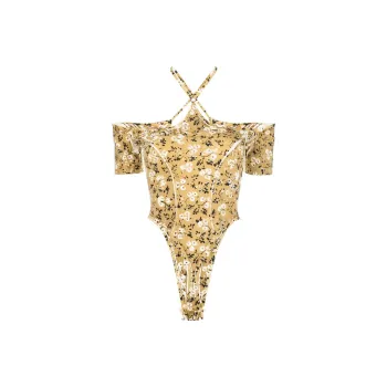 KNWLS Floral print Halterneck Body