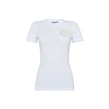 VERSACE JEANS COUTURE Logo Embellished Top