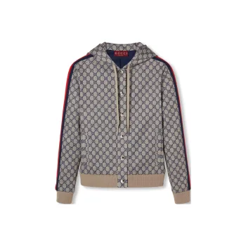 GUCCI Gg Technical Jersey Jacket
