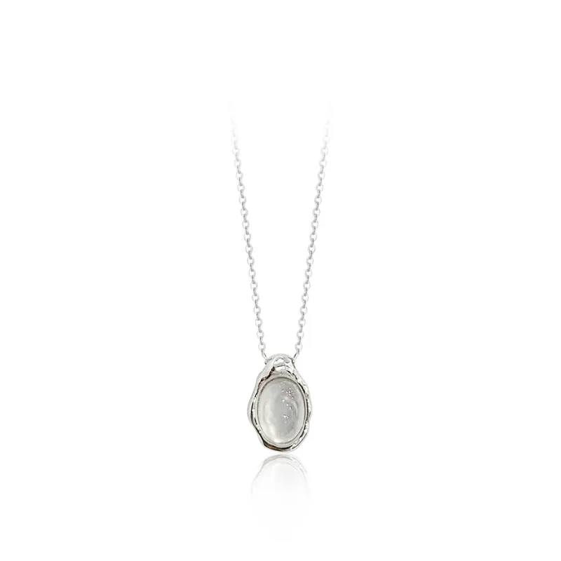 Long Fu Agate Necklaces Women's-0
