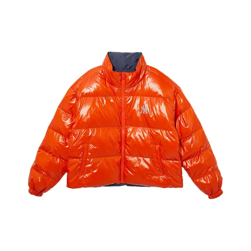 New Era Down Jacket Women's Orange-0