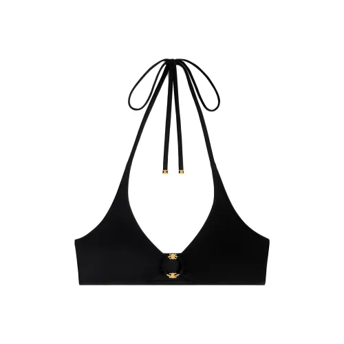 CELINE Triomphe Ring Triangle Bikini Top