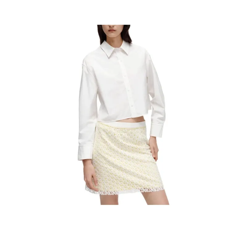 KARL LAGERFELD FW24 Shirt Women's Beige-0