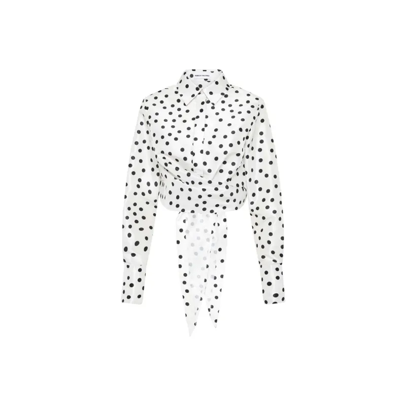 Rebecca Vallance Side tie Fastening Shirt-0