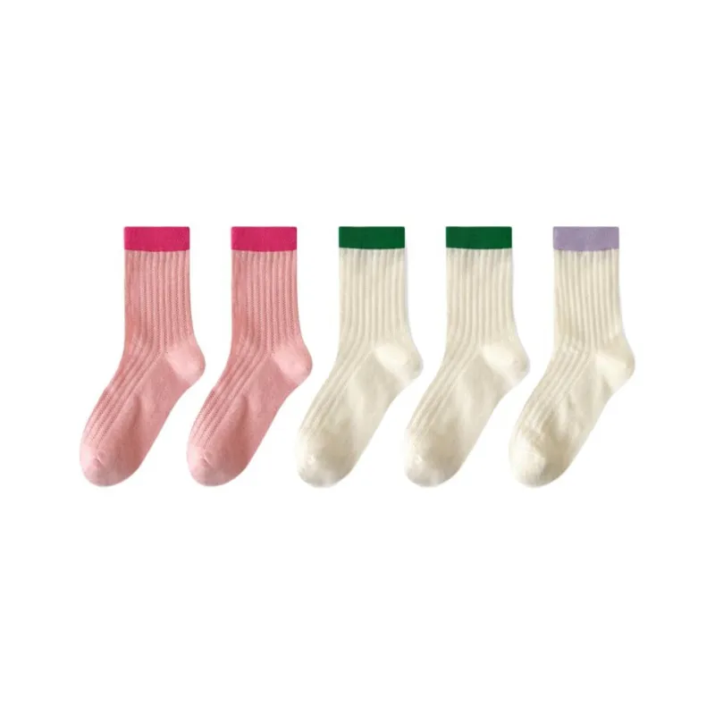H YXIANG Mid Calf Socks Women's Combo Set-12
