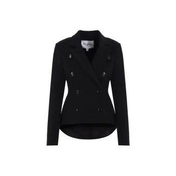Alaia Double Breasted Long Sleeved Blazer