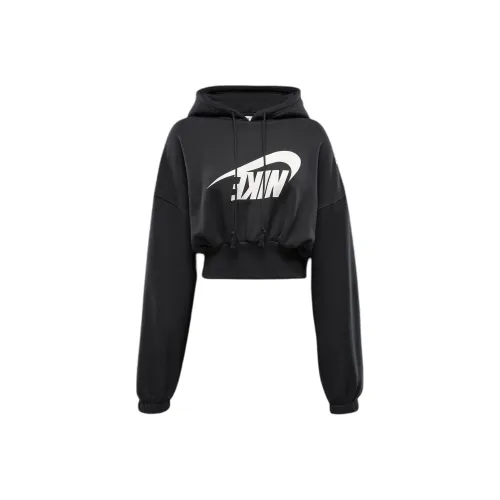 Nike Sportswear Women's Oversized Cropped French Terry Pullover Hoodie