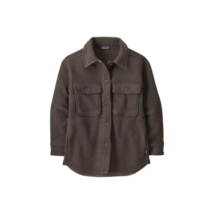 Patagonia Melton Wool Overshirt Jacket Jackets Coats Women's-0