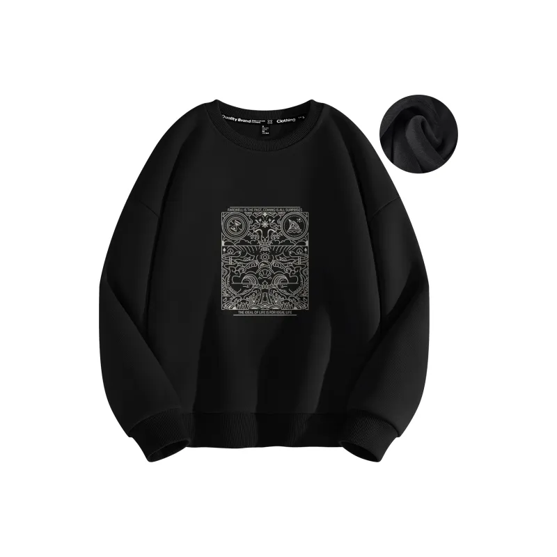 Cotton Sweatshirts Unisex-16