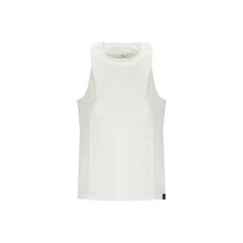 COURREGES Logo Embroidered Hooded Tank Top