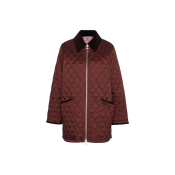 BARBOUR Dominic Zip Up Quilted Jacket