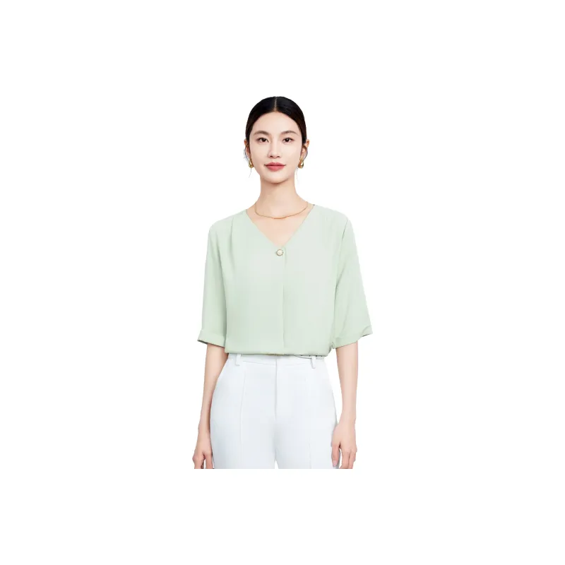 FORTEI Chiffon Shirts Women's-5