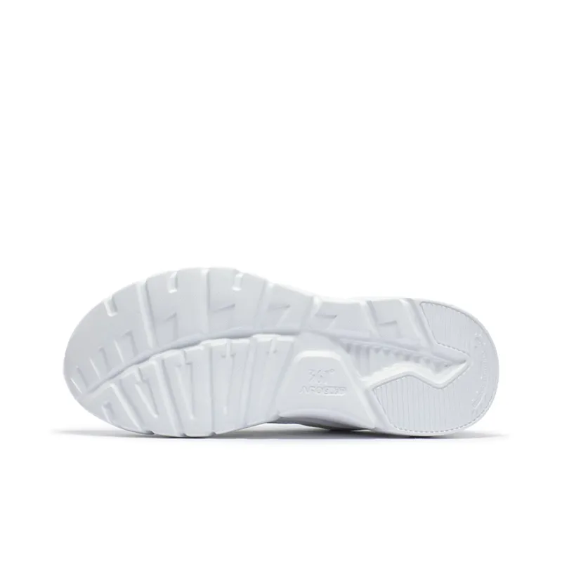 361° Anti Slip Wear Resistant Low Top Casual Shoes Women's White Blue-5