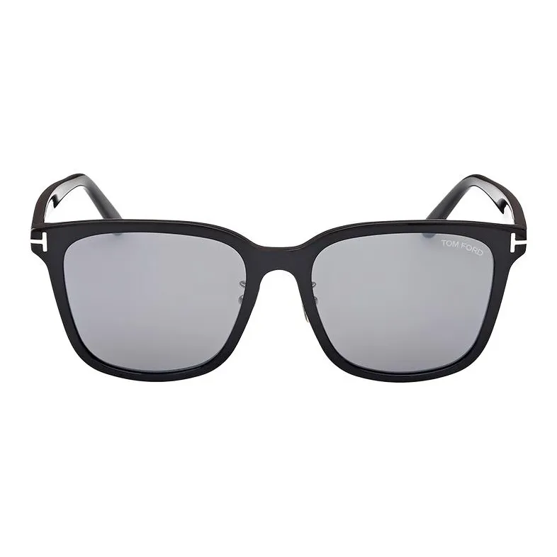 TF Acetate Square Sunglasses Unisex Black-1