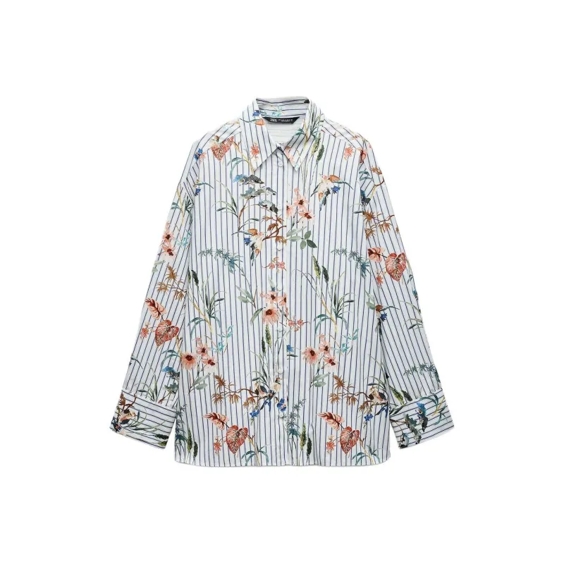 ZARA Shirts Women's Blue-0