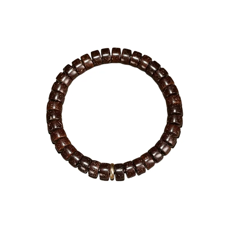 MUXIANG Coconut Shell Beads Bracelets Unisex-0