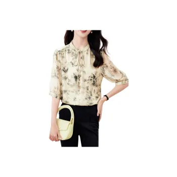 Yi Mengyuan Shirt Women's Light And Plain Scent