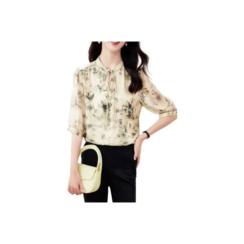 Yi Mengyuan Shirt Women's Light And Plain Scent