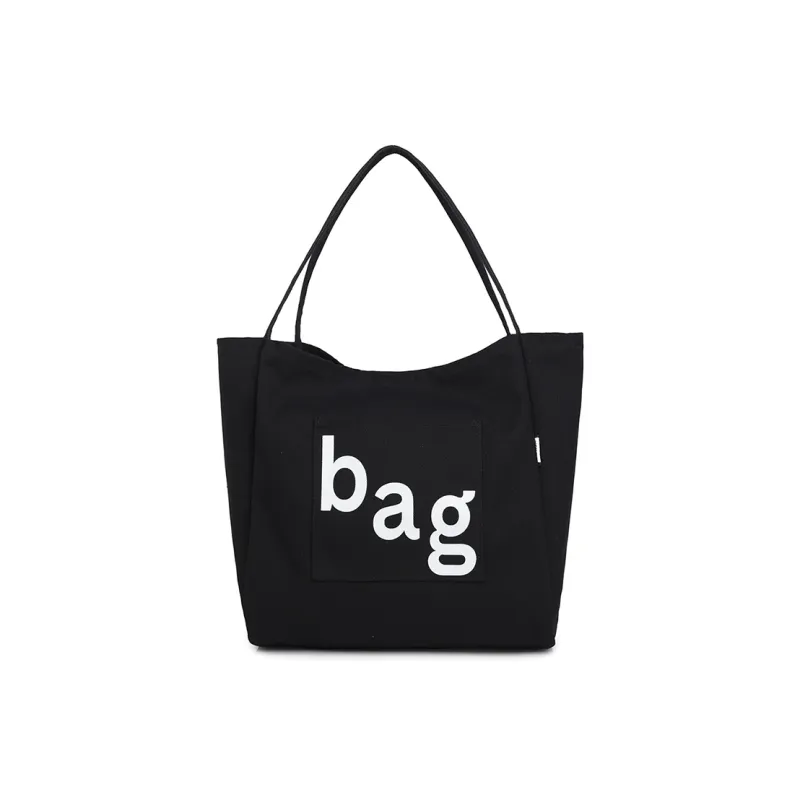 Yalu Canvas Tote Bag, Shoulder Bag Unisex Multicolor-0