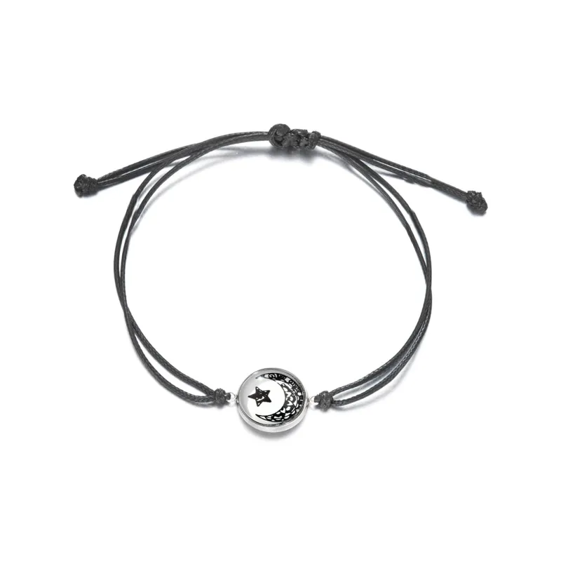MIDNIGHT MOMENT Alloy Rope Bracelets Unisex-5