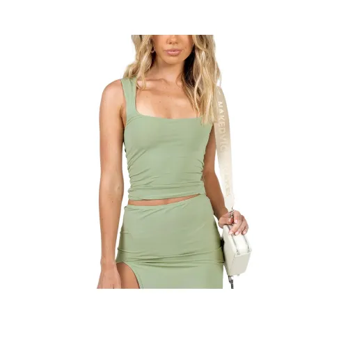 PRINCESS POLLY ZOE TOP Camisole Women's GREEN/Green