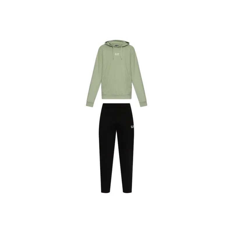 EMPORIO ARMANI Cotton Tracksuit Set-0