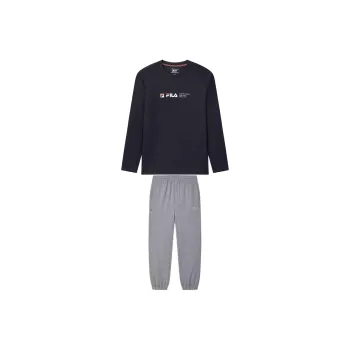 FILA Casual Sportswear Men Legend Blue/Cloud Dora Gray