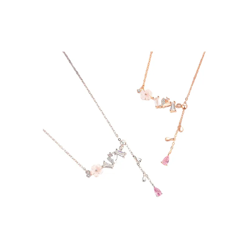 XIXINGPO S925 Silver Necklaces Women's-8