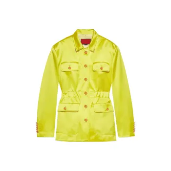 GUCCI Love Parade Jackets Women's Lemon