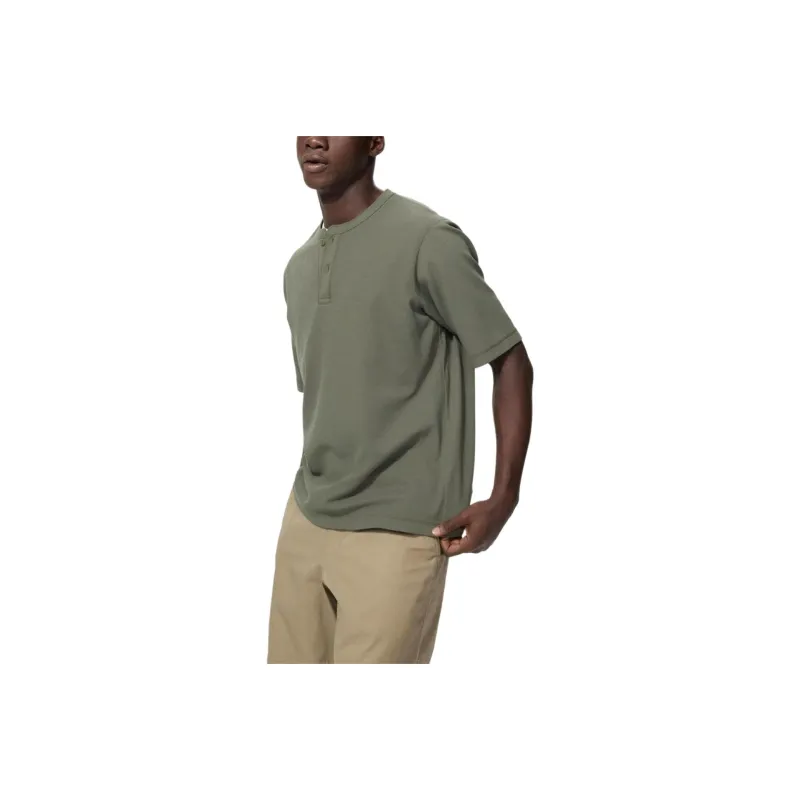 UNIQLO T Shirt Unisex Dark Olive-0