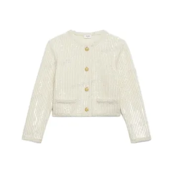 CELINE Cardigan Jacket In Alpaca Wool