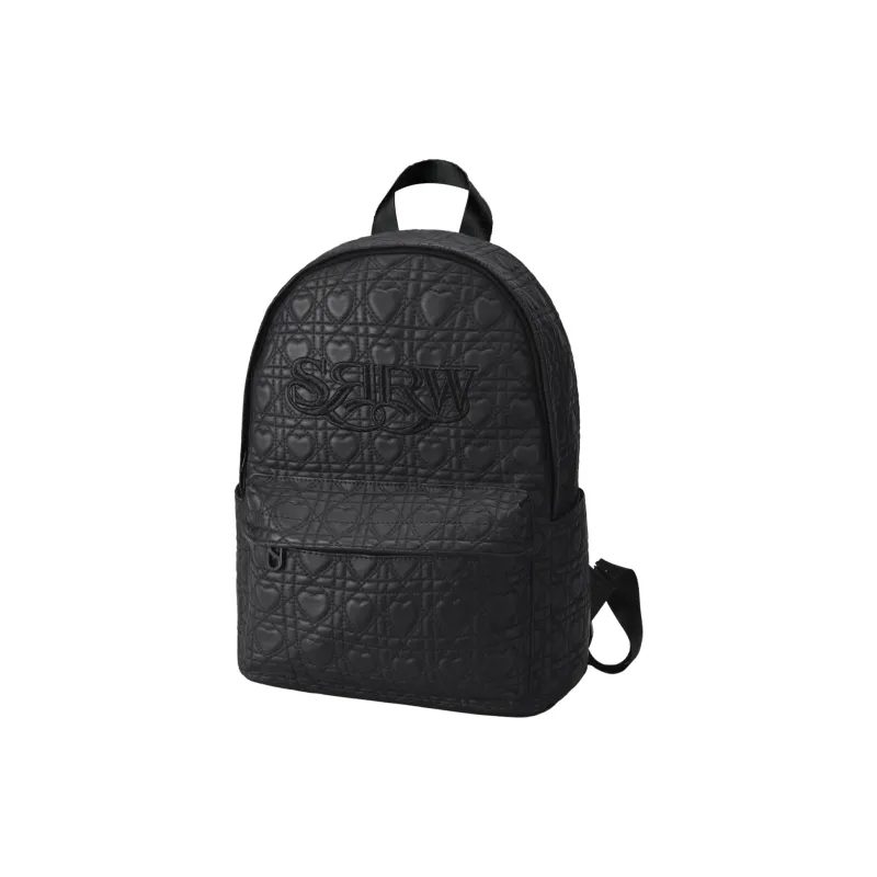 SRRW PVC Backpack Regular Unisex Black/Beige/Green/Purple/Blue/Pink-1