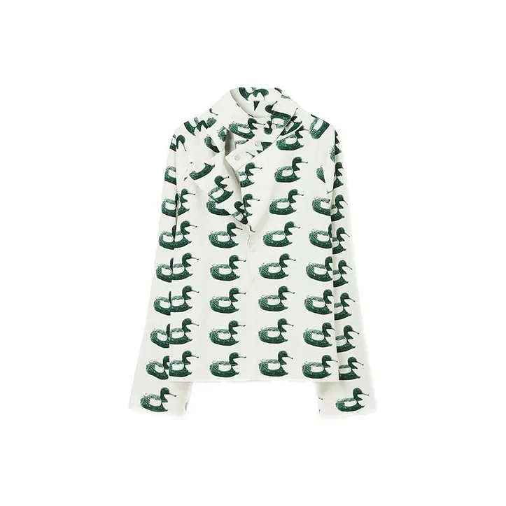 Burberry FW23 Shirt Women's Vine Green-0