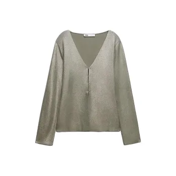 ZARA Knitwear Women's Silver