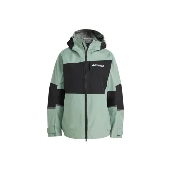 Adidas Terrex Xploric Gore-Tex Rain Jacket Jackets Coats Women's Silver Green