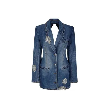 AREA Jackets Coats Women's Sky Blue